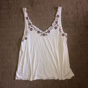Floral tank top
